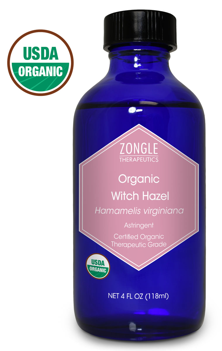 Witch Hazel Hydrosol Water with Leucidal, Toner & Serum Additive, 4oz.