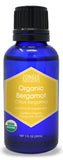 Zongle USDA Certified Organic Bergamot Essential Oil, Safe To Ingest, Citrus Bergamia, 1 oz