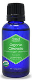 Zongle USDA Certified Organic Citronella Essential Oil, Indonesia, Cymbopogon Winteranius, 1 oz
