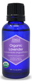 Zongle USDA Certified Organic Lavender Essential Oil, Bulgarian, Safe To Ingest, Lavandula Angustifolia, 1 oz